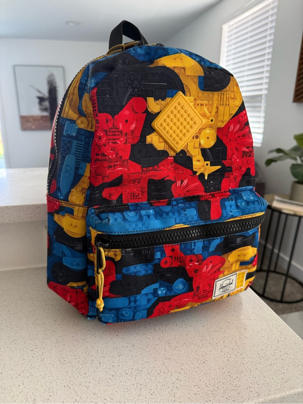 Herschel Supply Company x LEGO Kids Backpack - Red, Blue, Yellow